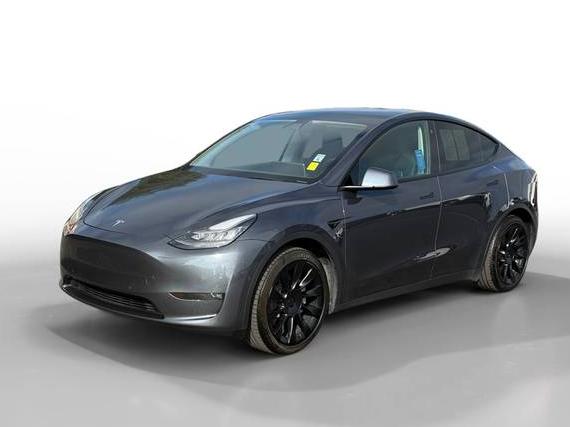 TESLA MODEL Y 2021 5YJYGAEE0MF159312 image
